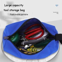 waterproof pliers tool bag tape measure tweezers scissors storage bag jewelry tool accessories portable multifunctional tool kit