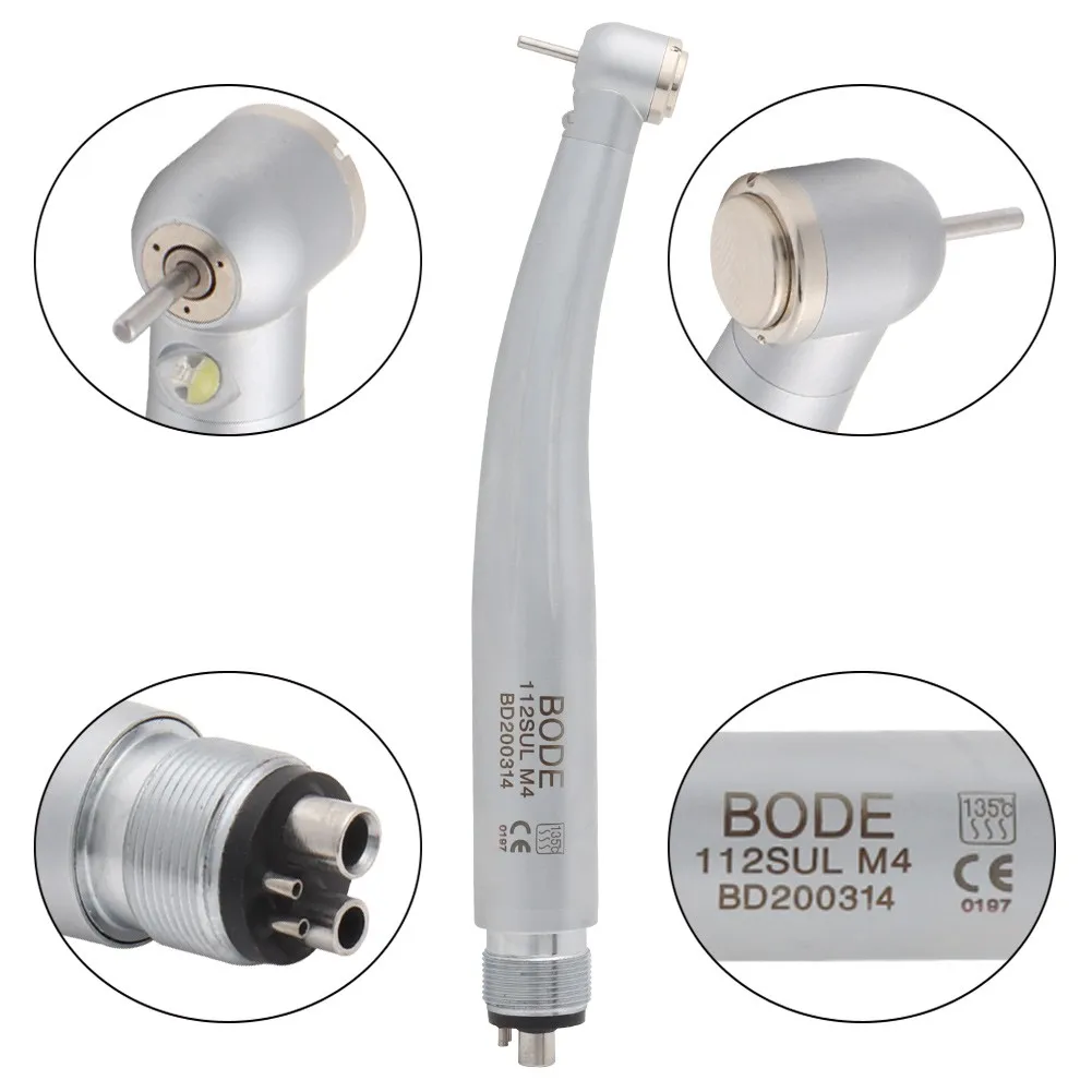 Стоматологический высокоскоростной наконечник со светодиодной подсветкой