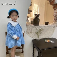 rinilucia sundress for girls fashion dress kids long sleeve dress summer girls clothes 2022 newest children infant vestidos