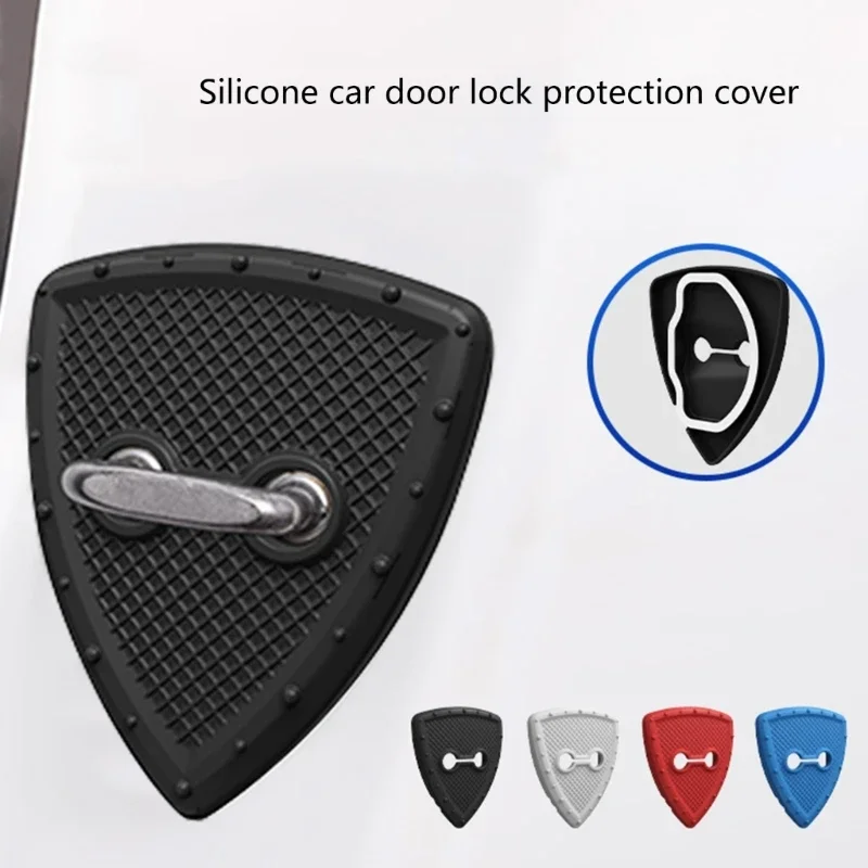 Крышка дверного замка автомобиля защитная пряжка подходит для модели 3 Y дверная