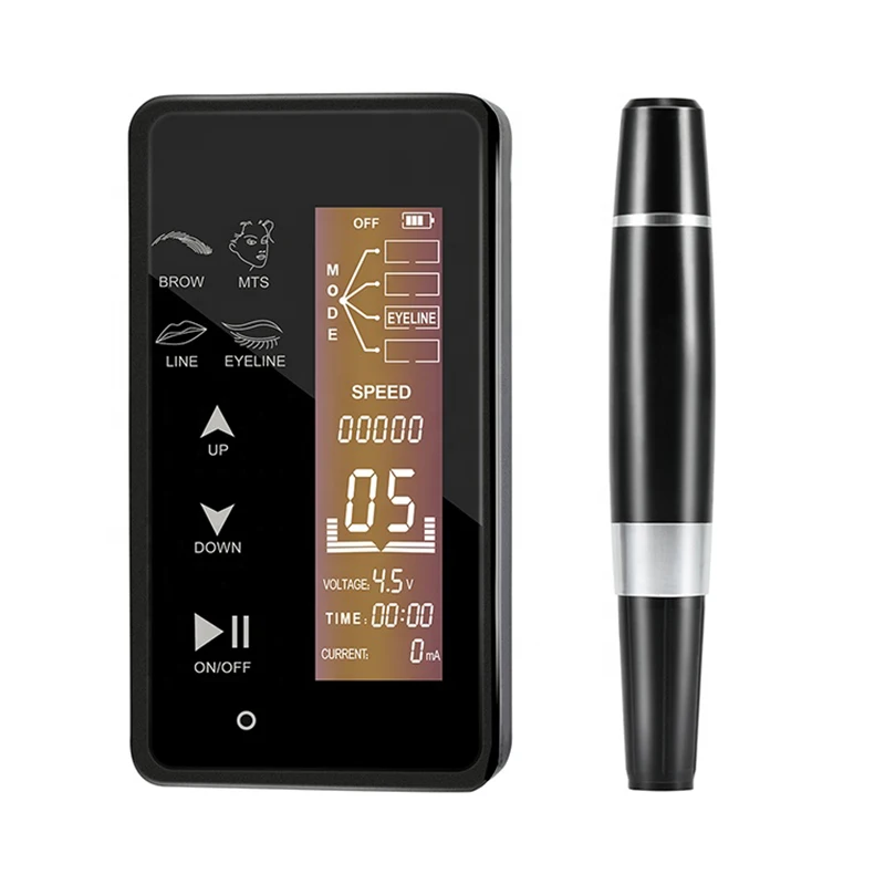 Премиум OEM цифровая машинка для перманентного макияжа с сенсорным экраном