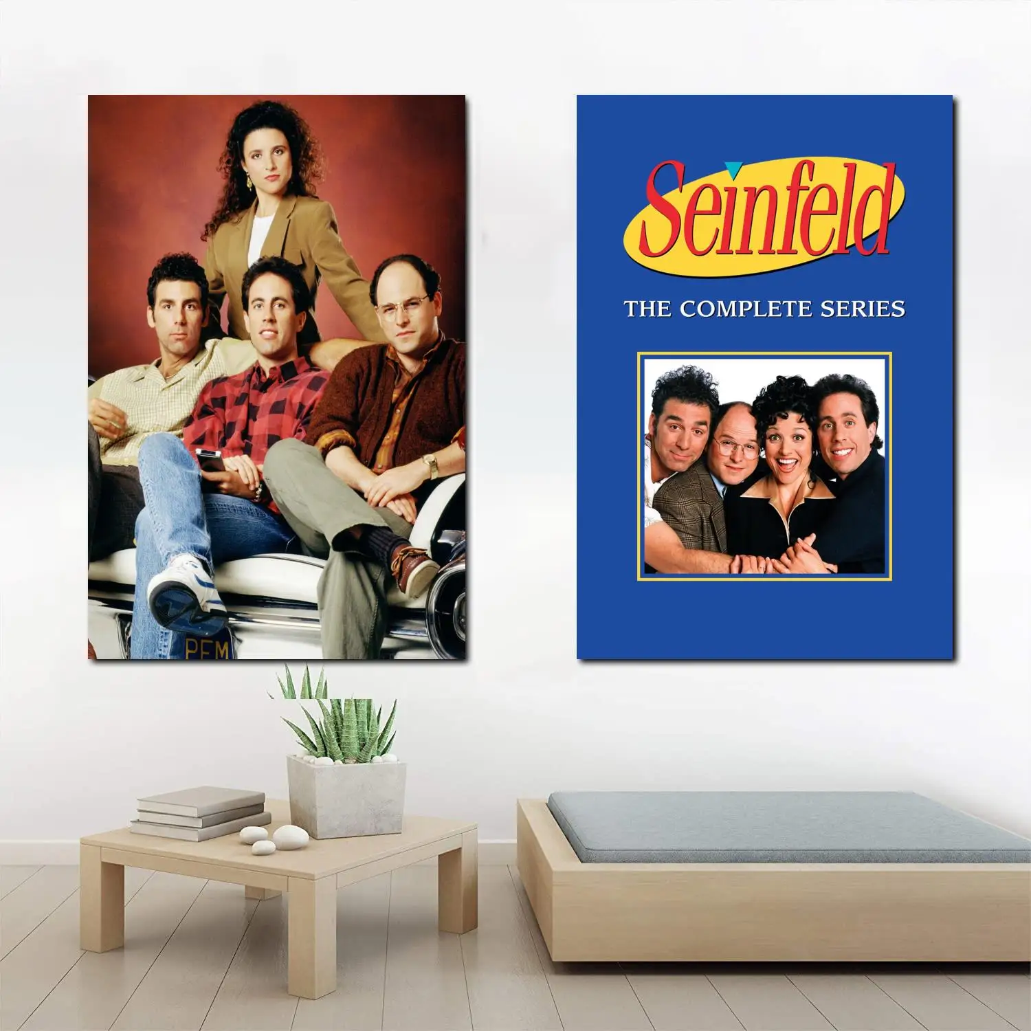 

Seinfeld - Abcs ТВ-шоу, холст, художественный плакат и Настенная картина, современный семейный Декор для спальни, плакаты