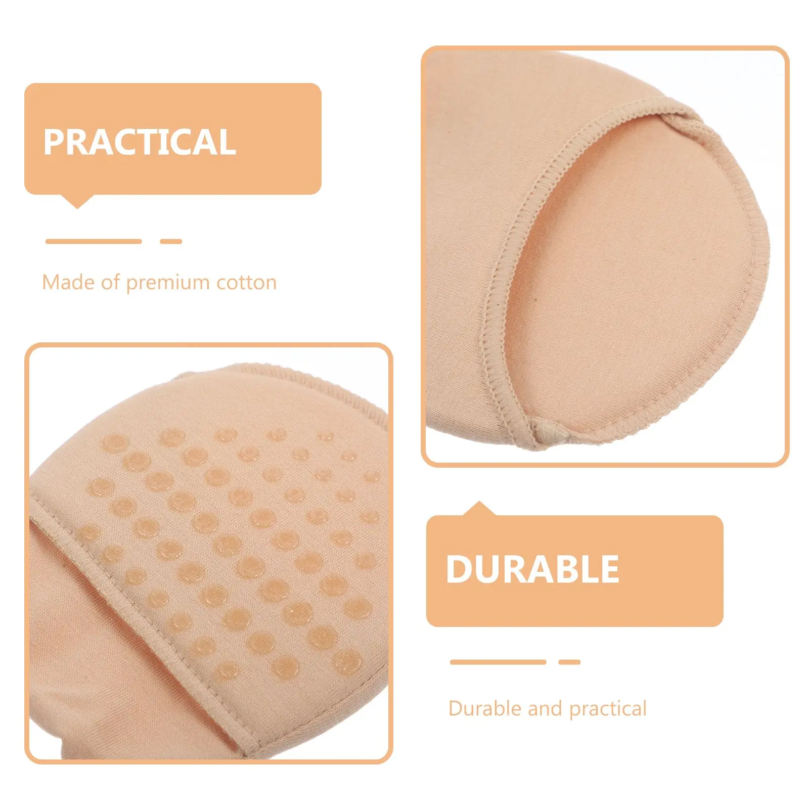 2 Pair Toe Topper Novel Seamless Warm Half Liner Socks Sandals For Women Dressy Summer Flat Invisible Socks