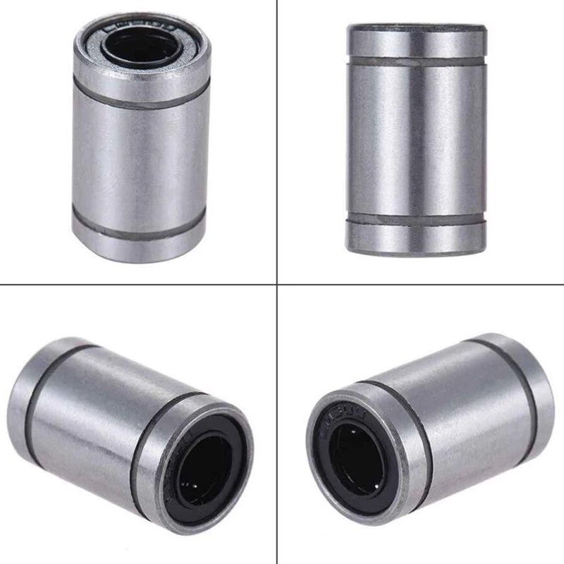 10 шт. LM3UU LM4UU LM6UU LM8UU LM10UU LM12UU LM16UU LM20UU линейная втулка CNC линейные подшипники линейный