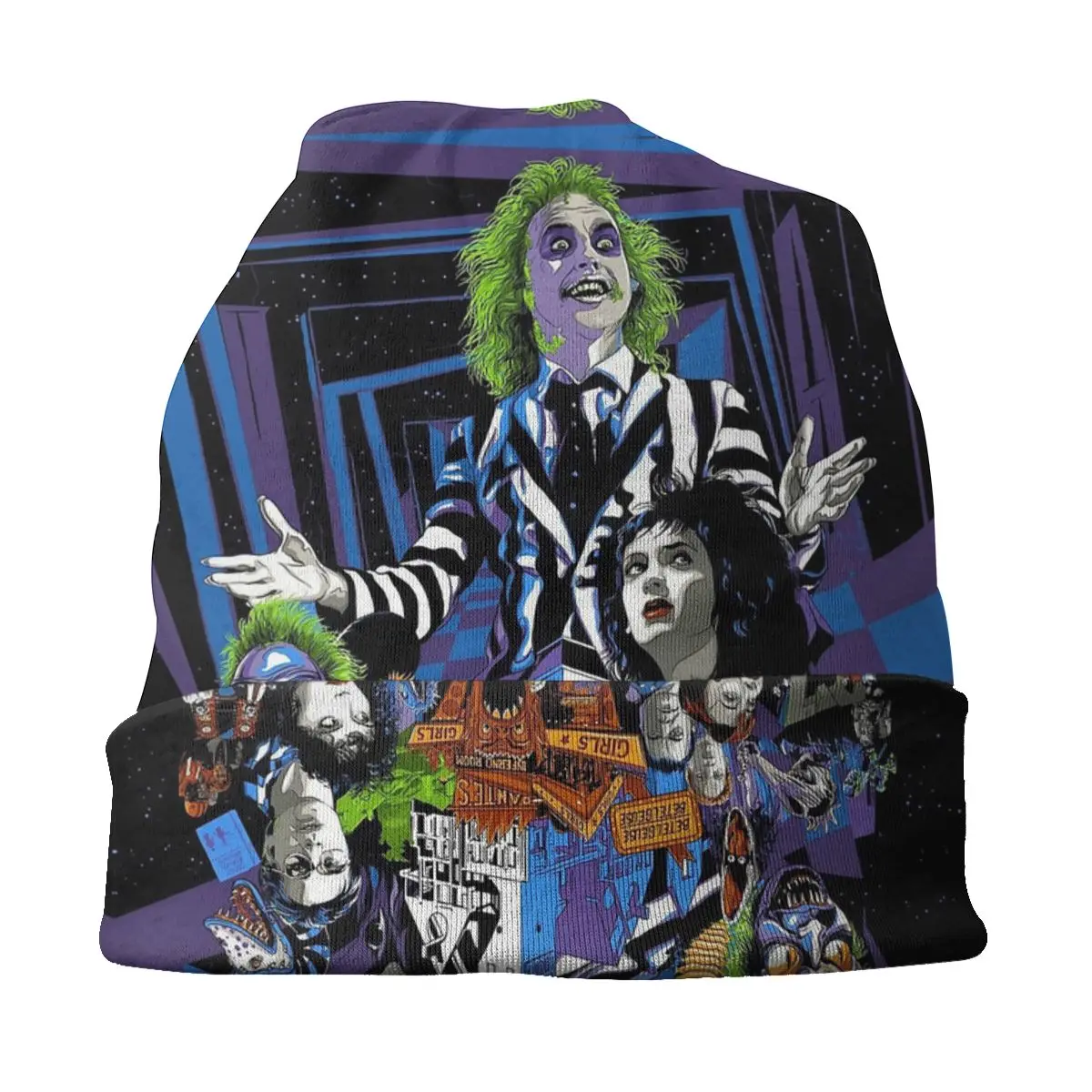 Шапка-бини унисекс из фильма ужасы для мужчин и женщин | Аксессуары одежды