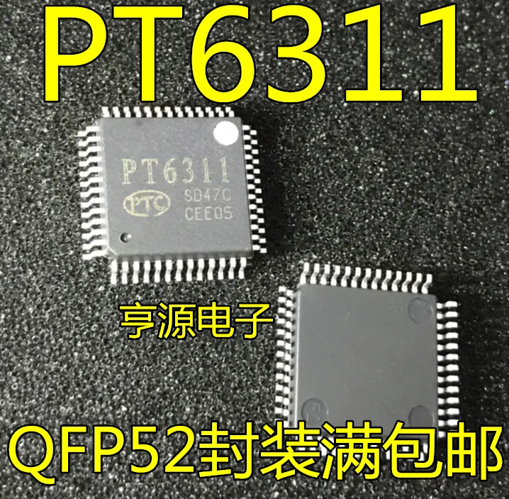 

Free shipping PT6311 QFP52 IC 10PCS