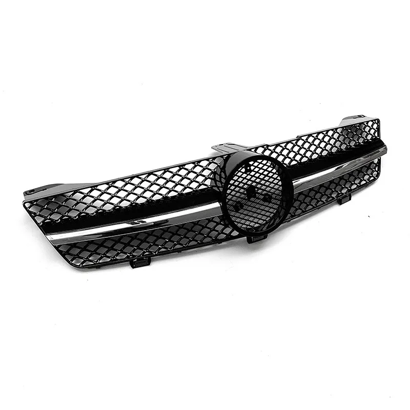 Фото Для MERCEDES BENZ CLS Class W219 CLS350 CLS500 CLS550 SLS600 CLS63 AMG 2008-2010: Передняя гоночная решетка бампера, центральная решетка капота №4