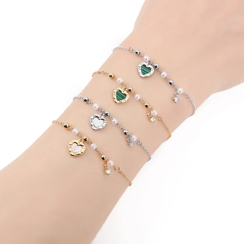 

Bracelet HADIYANA Fashion Wedding High Quality Zircon Bracelet Shiny Bracelet Women's Birthday Gift SL3514 Boutique Jewelry