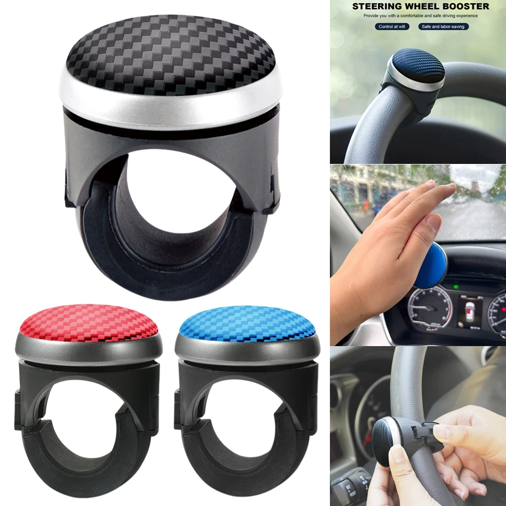 

Car Steering Wheel Knob Wheel Spinner Convenient Automotive Steering Aid Car Steering Wheel Accessories for Sedan Auto SUV