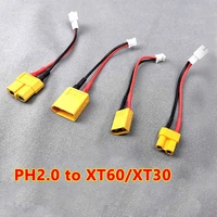 ph2 0 to xt60xt30 plug battery charging adapter cable cord female male plug to ph2 0 m xt60 f xt30 f high current connector