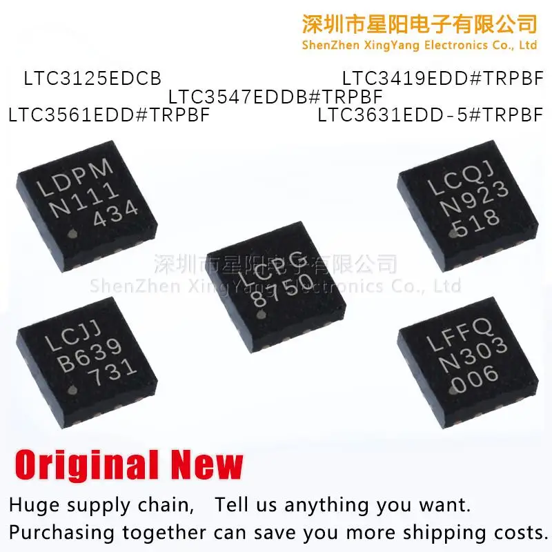 

LTC3125EDCB LTC3561/ LTC3419EDD/LTC3631EDD-5/3547EDDB # TRPBF