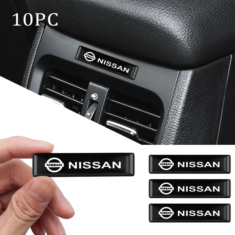 

3D Epoxy Car Sticker Flags Emblem Decal Auto Decoration For Nissan Nismo Skyline Almera Qashqai Patrol y62 Serena c26 Murano z51