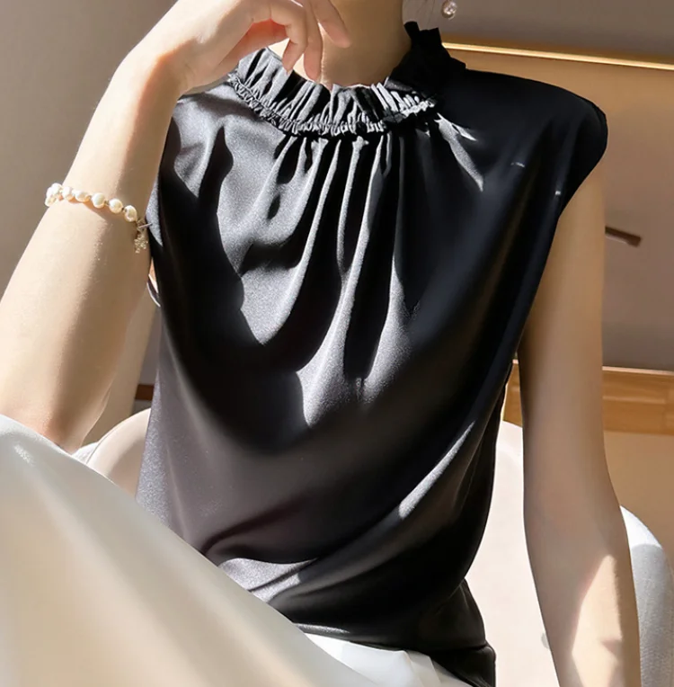 

Women's summer outerwear sleeveless bottoming