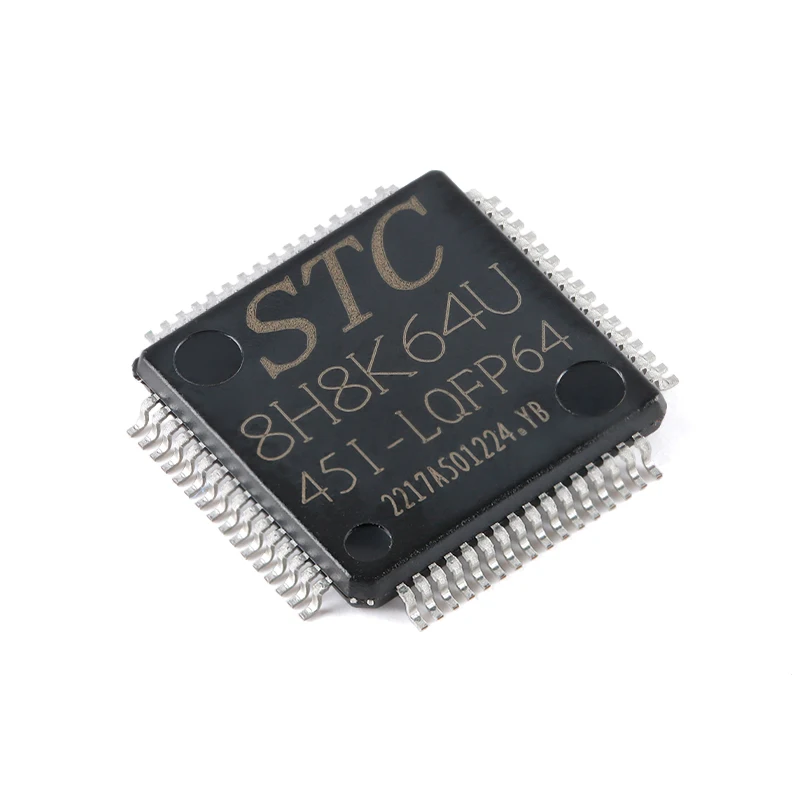 

10PCS/Pack New Original STC8H8K64U-45I-LQFP64 1T 8051 microprocessor chip