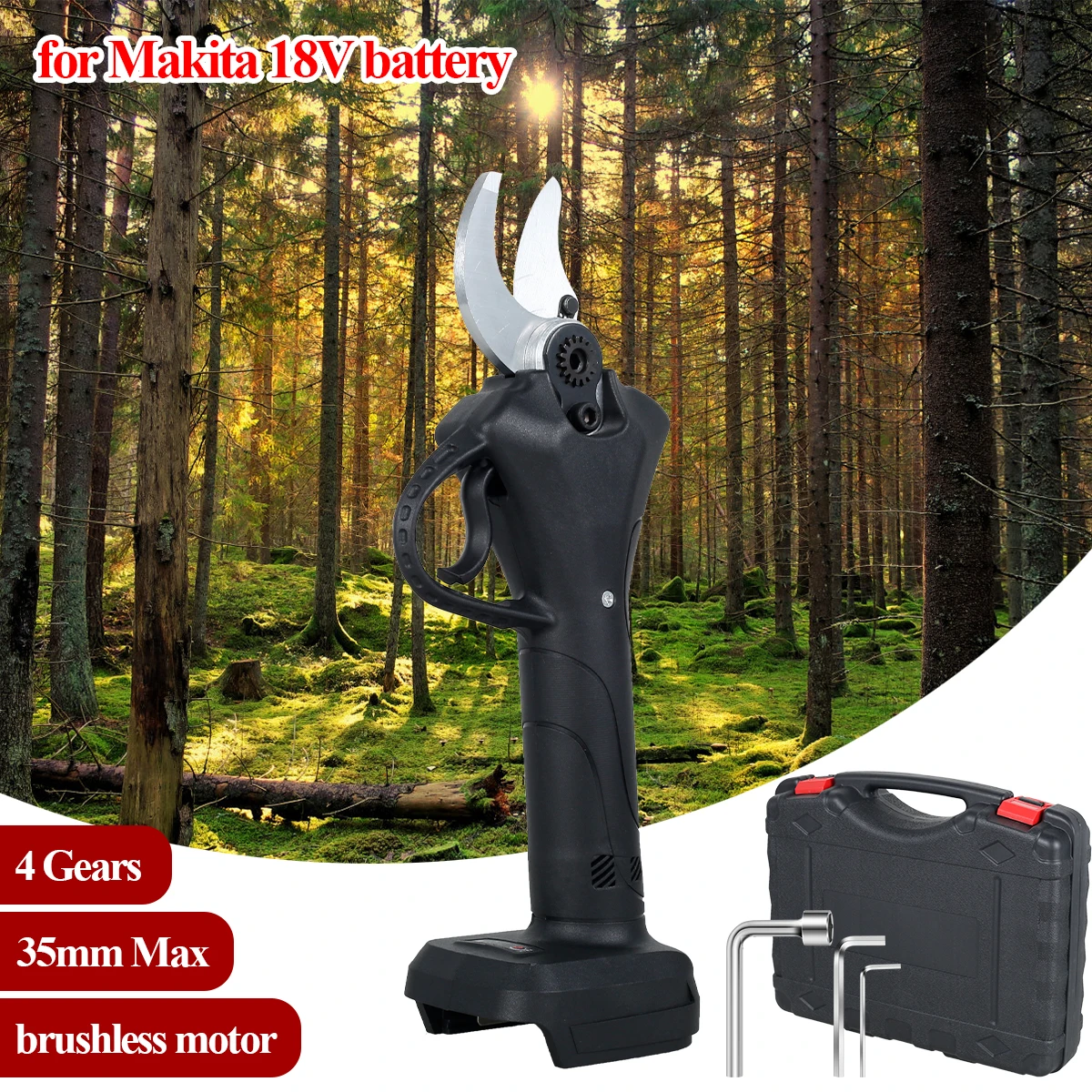 

Электрический Нож для обрезки, профессиональный беспроводной бесщеточный секатор с питанием от батареи