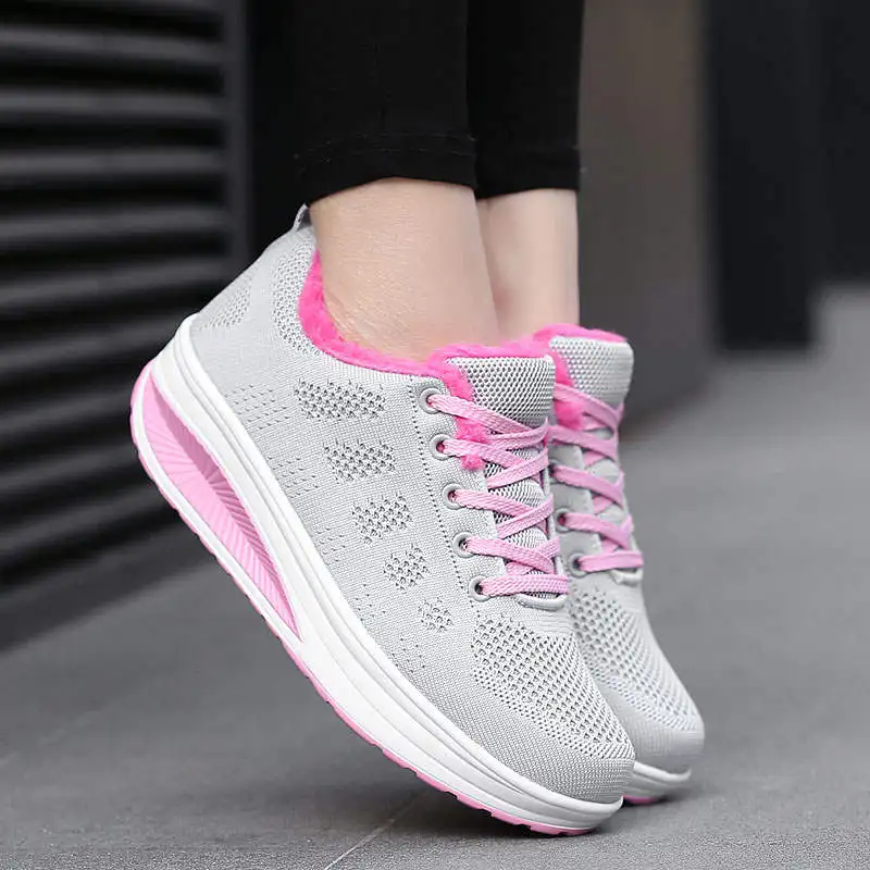 

Women Platform Sport Shoes Tenis Original Running Sneakers Rock White Sports For Women Shos Women's Sports Sneakers New Tennis