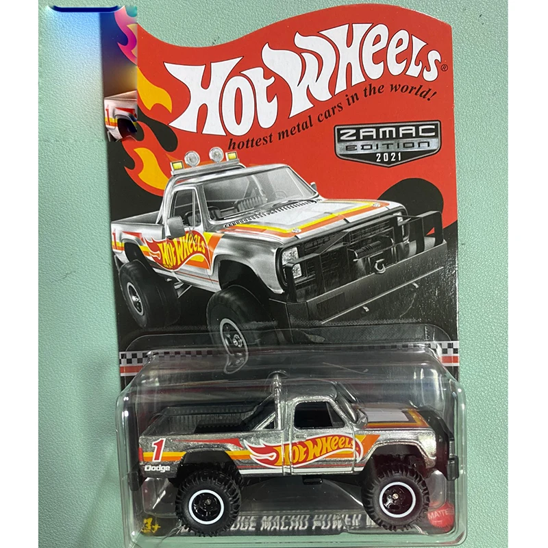 Hot Wheels 2021 Коллекционная версия 1980 DODGE MACHO POWER WAGON 1/64 коллекция литых строительных