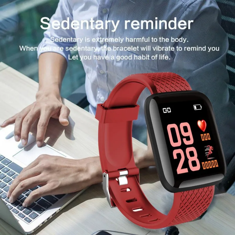 

Smart Watch Fitness Tracker Dynamic Heart Rate Pedometer Monitoring Music Control Band Smartwatch