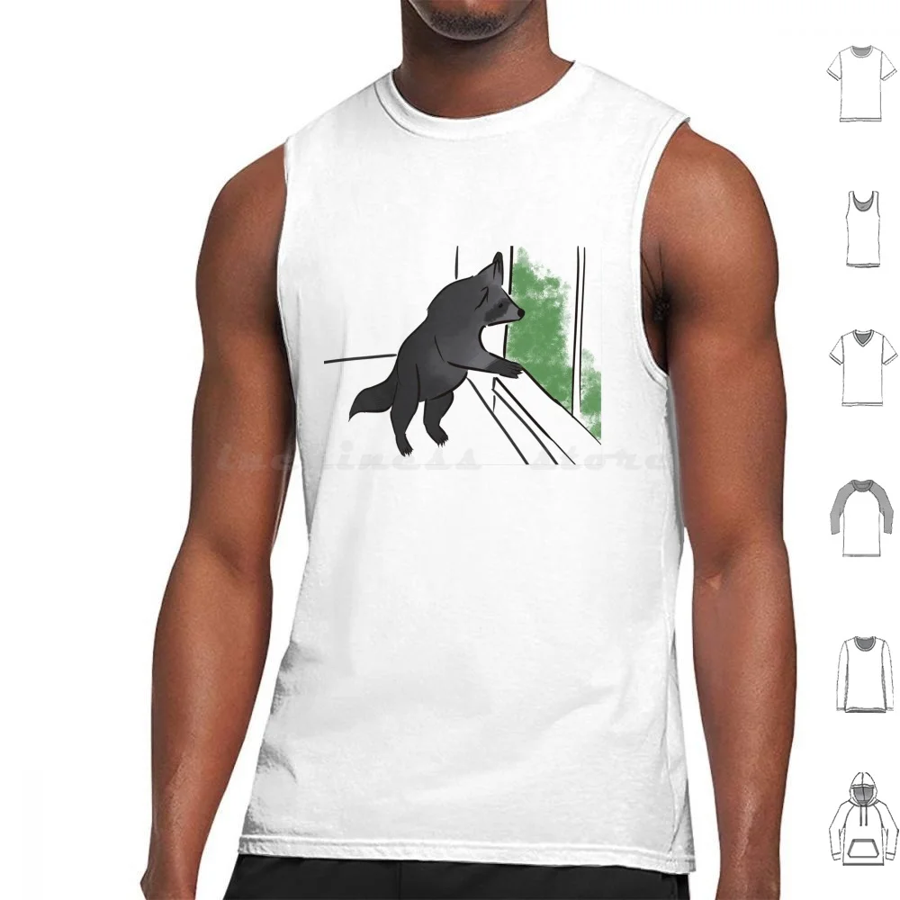 Бак для мусора в дождливый день с рисунком панды хлопковый енот животное милая