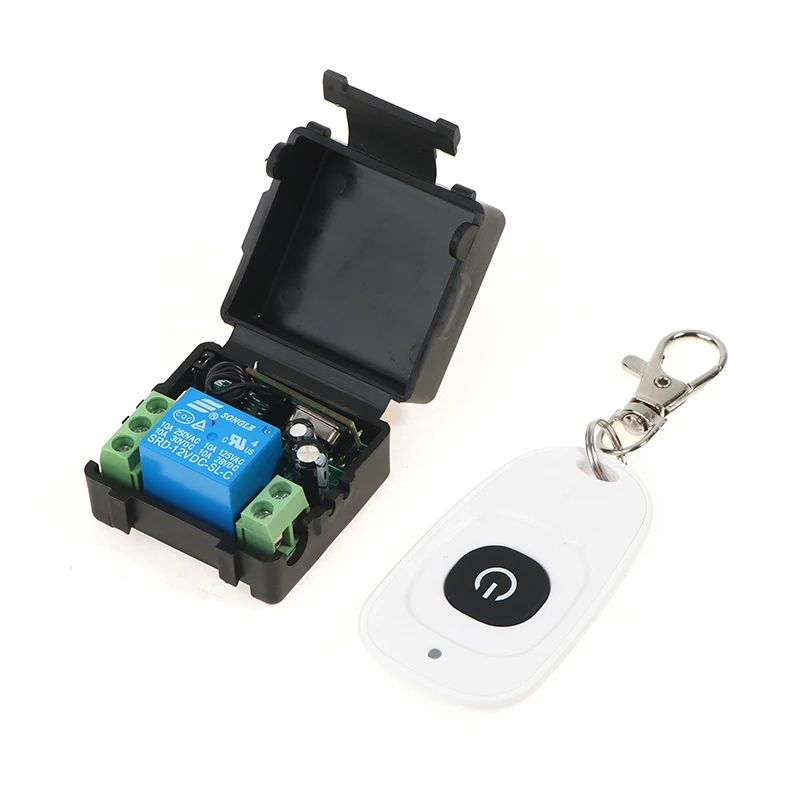 

12 В беспроводной пульт дистанционного управления реле обучение коду переключатель передатчик приемник