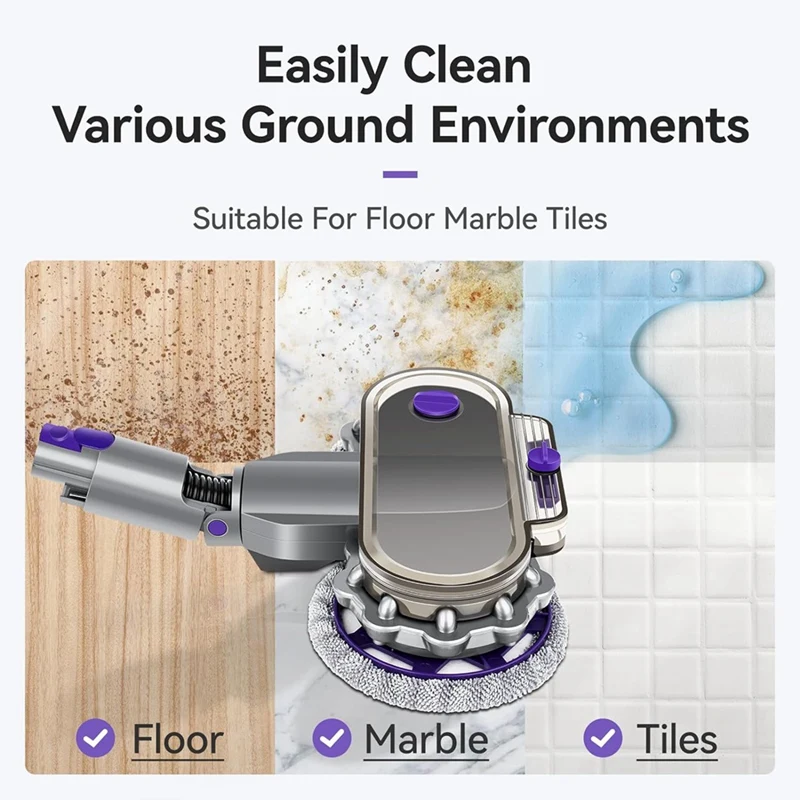 Высокоэффективная чистящая головка для пылесосов Dyson V7 V8 V10 V11 V15 насадка сухой и