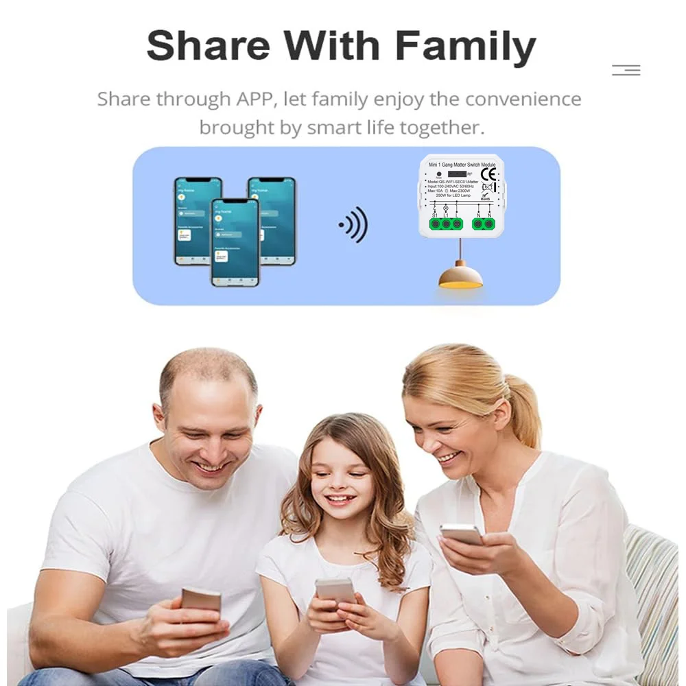 Умный выключатель модуль 1/2/3CH с поддержкой Wi-Fi работает приложением Homekit Siri Smartthings