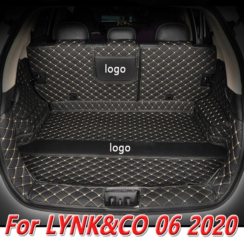 

Кожаные Коврики для багажника на заказ для LYNK & CO 06 2020, коврик для заднего багажника