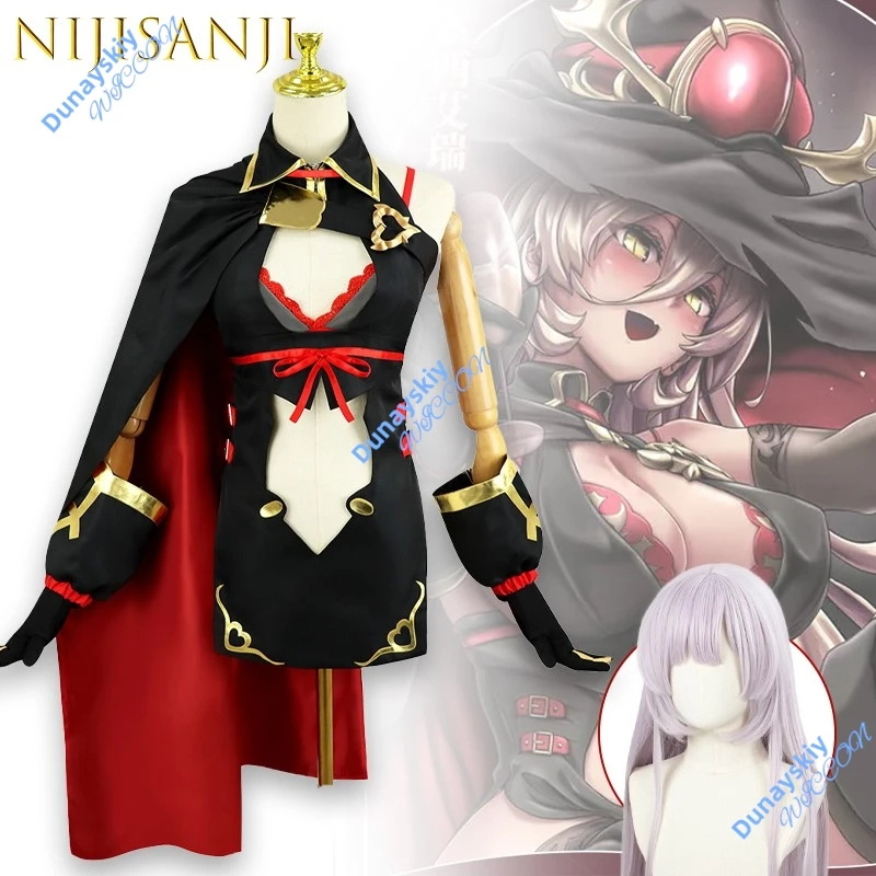 Фото Аниме Nijisanji Nui Sosei, боевая форма для косплея, наряд для ролевых игр, вечерние персонажи на Хэллоуин, костюм для ролевых игр №1