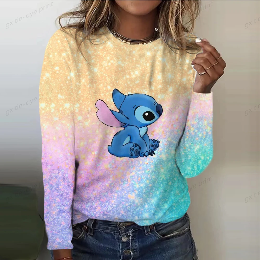 

Футболка женская с длинным рукавом и V-образным вырезом