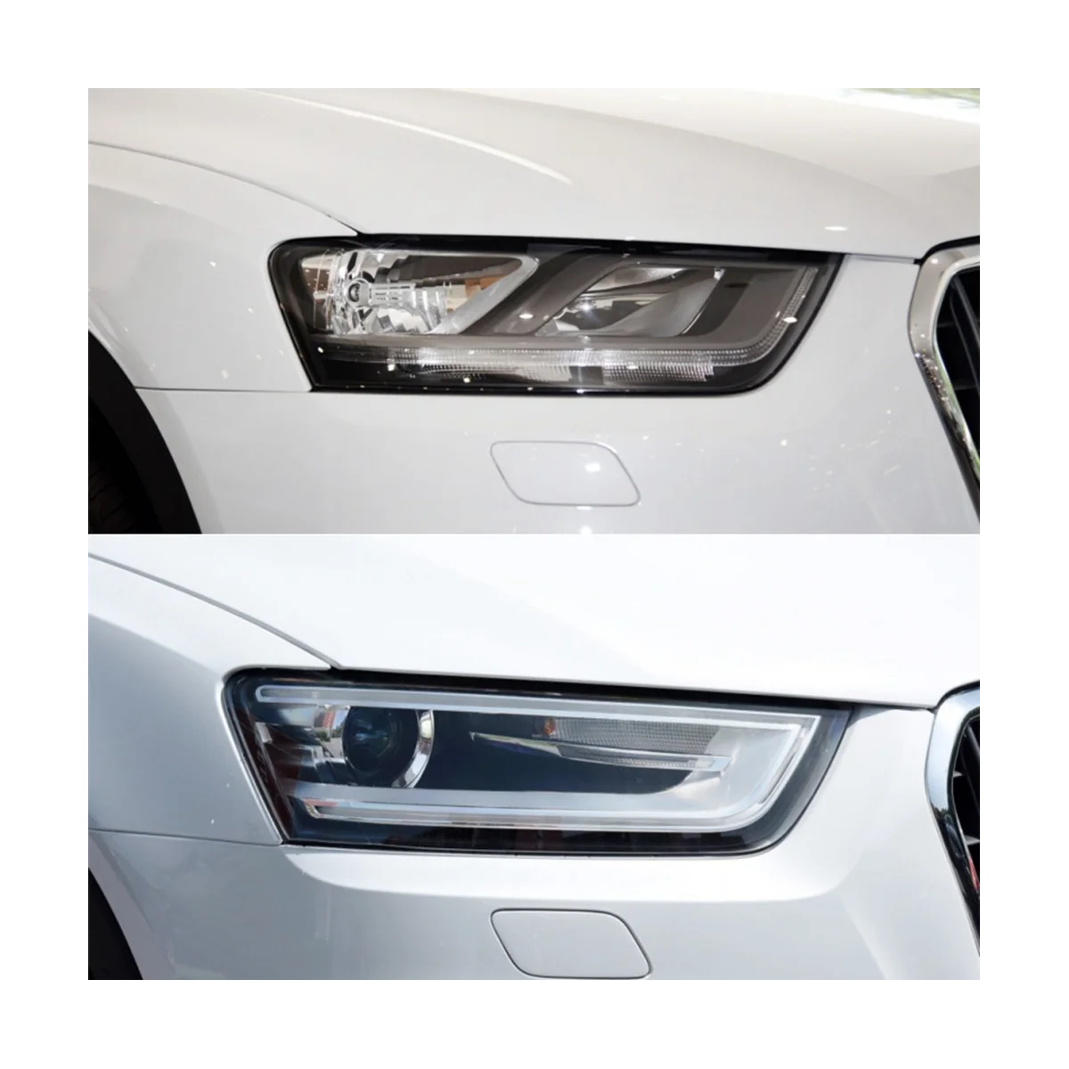 

Чехол для правой фары автомобиля, прозрачная крышка для объектива, крышка для фары для Audi Q3 2010-2015
