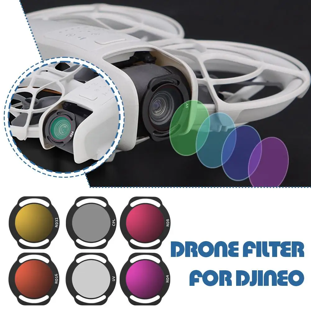 Для DJI NEO фильтр для дрона UV/CPL/ND4/ND8/ND16/ND32 цветное высококачественное оптическое