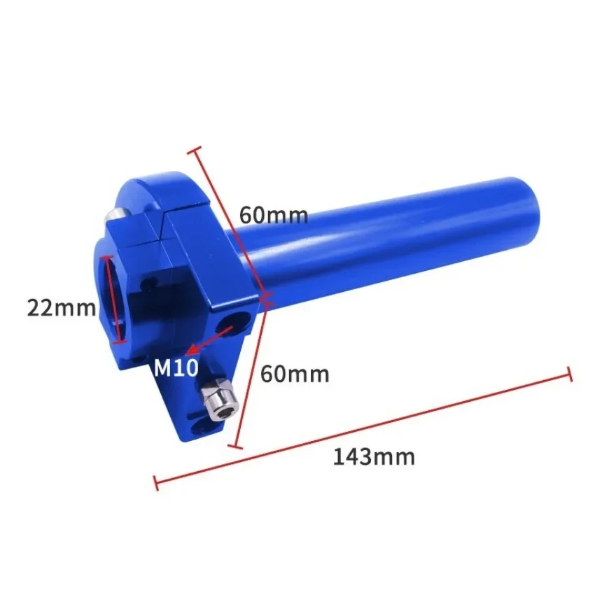 Ручка газовой дроссельной заслонки универсальная ручка 7/8 &quot22 мм для мотоцикла с