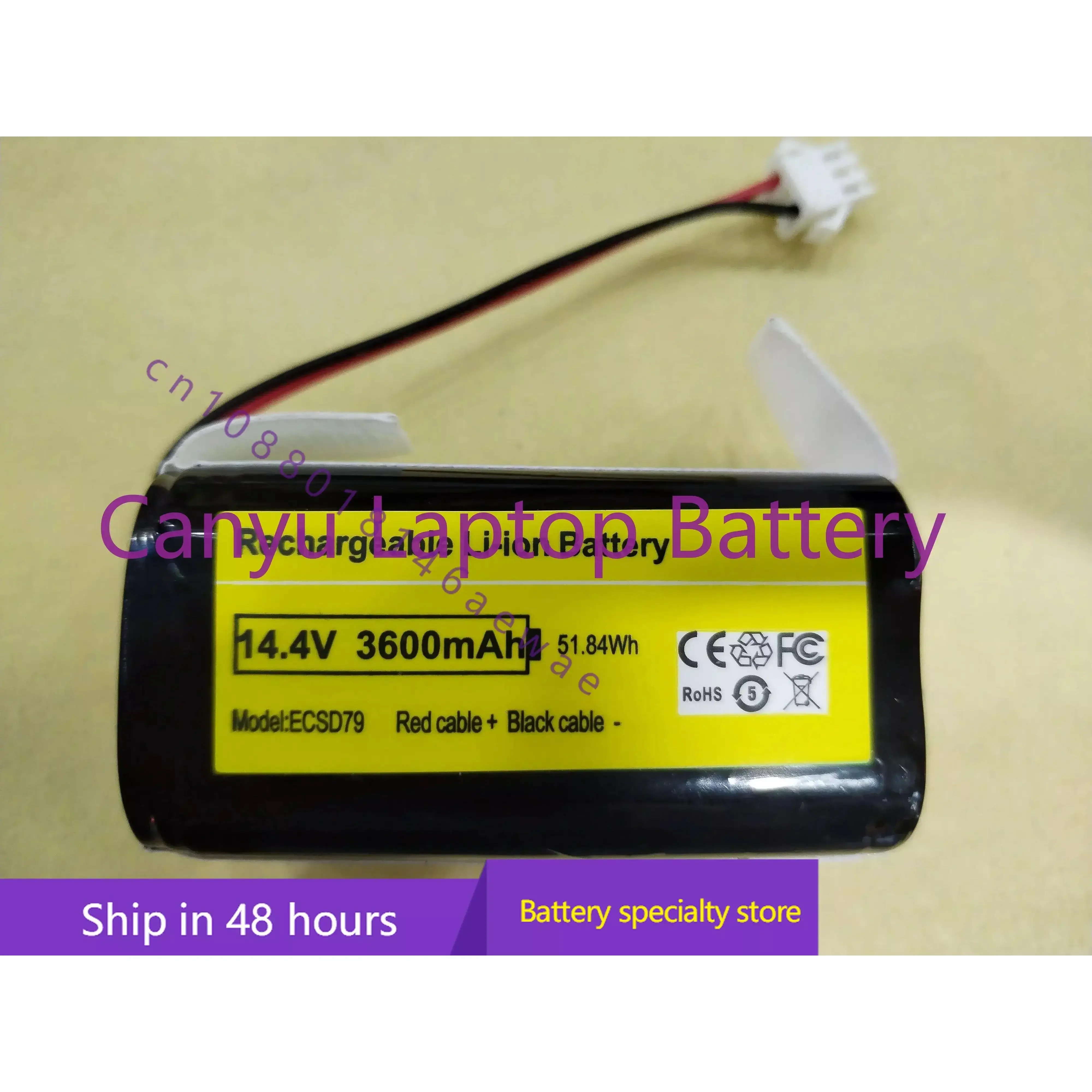 Литий-ионный аккумулятор 3600 мАч для Conga Excellence 990 1090 Ecovacs Deebot N79 N79S DN622 DN620 DN621 Eufy RoboVac 11