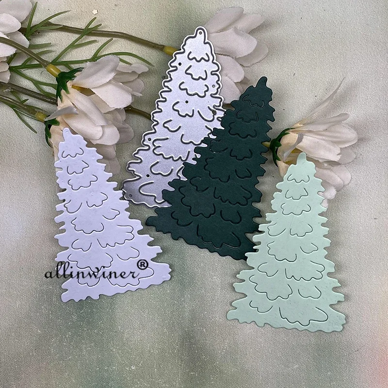 Украшение рождественской елки металлические трафареты для резки DIY скрапбукинга