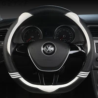 d shape car steering wheel cover for women girls 38 cm cute styling universal leather car steering wheel cover for benz bmw etc