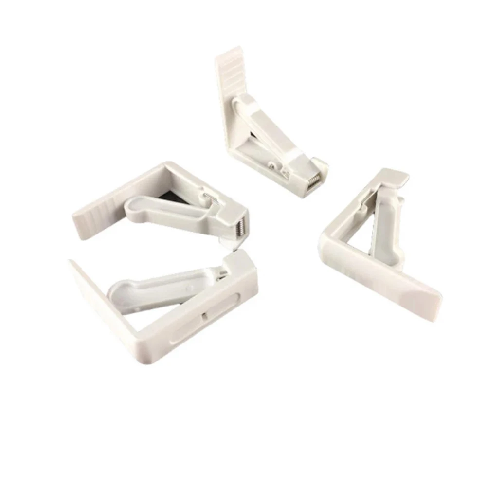 

4pcs Tablecloth Clips Decorative Leaf Tablecloth Clamp Holder Table Cover Clamps For Picnic BBQ Wedding Decoration