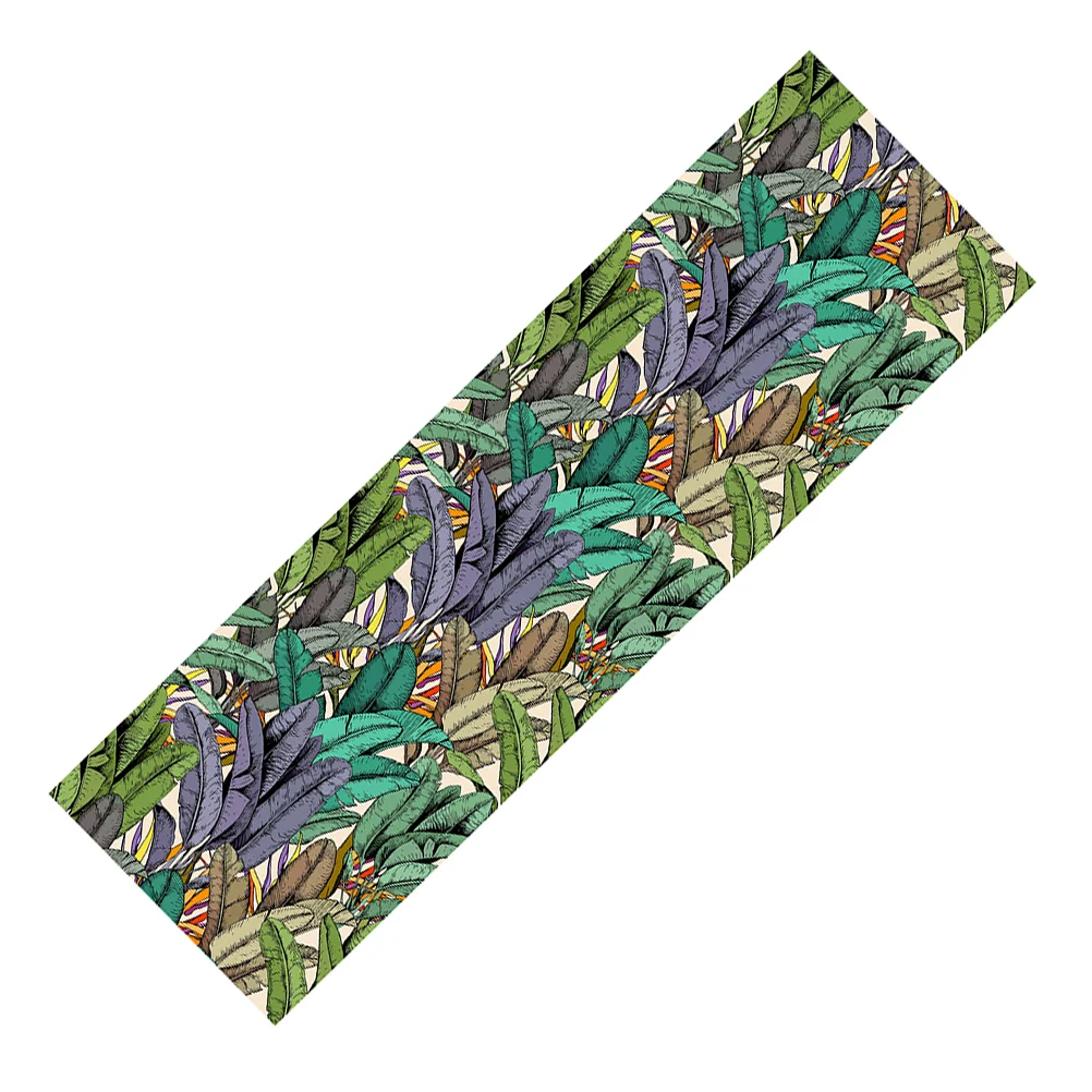 

Green Plants Flowers Wallpaper Decal Bedroom Background Sticker Exquisite Colorful Pattern Stickers Fresh Decoration