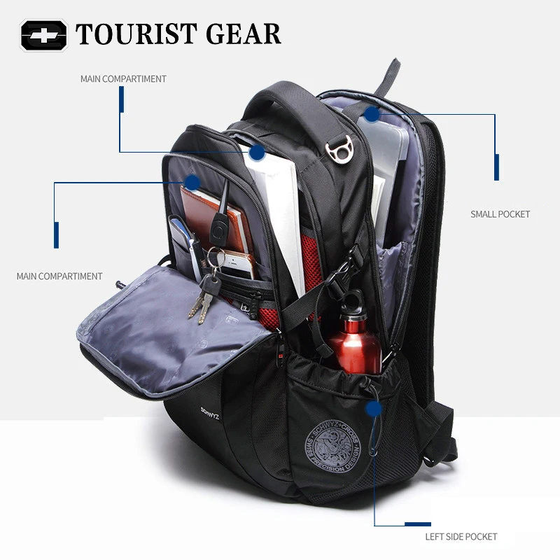 Рюкзак с защитой от кражи для мужчин и женщин ноутбука 15 6-17 дюймов