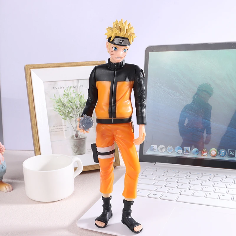 

Фигурка удзумаки Наруто 27 см, ПВХ экшн-модель Учиха Какаси, Итачи, Обито, Саске, гиюга, Хината, Джирайя, подарок