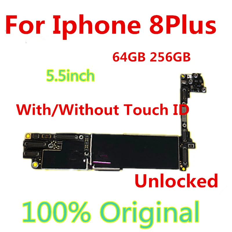 

Материнская плата для IPhone 8 Plus, 64 ГБ, 256 ГБ