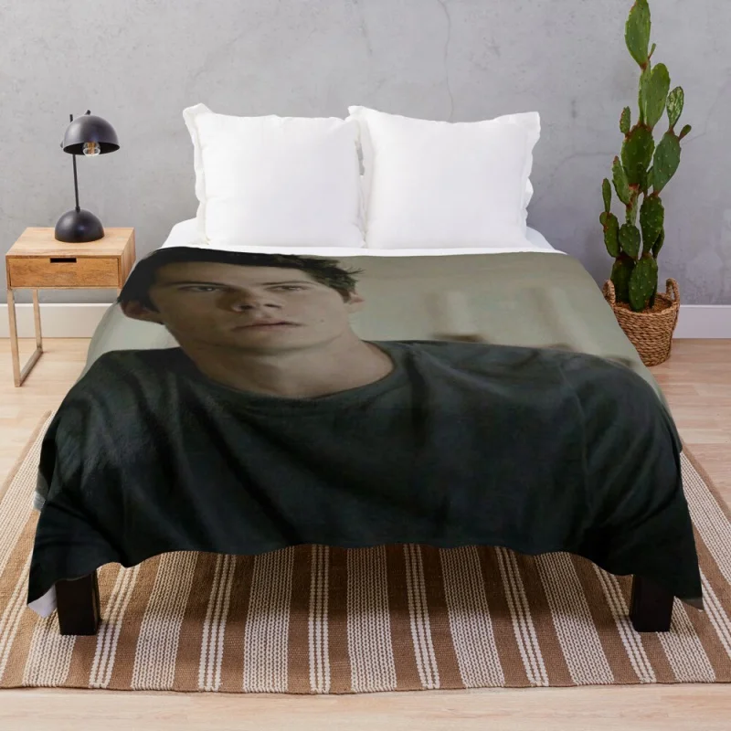 

Stiles Stilinski Throw Blanket Large blanket semi-toral blanket