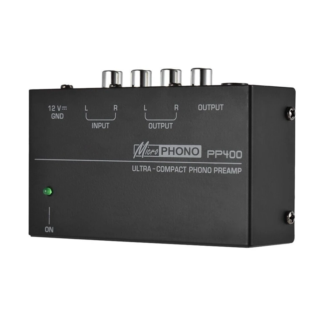 Ультракомпактный предусилитель Phono Preamp с интерфейсами Rca 1/4 дюйма TRS Preamplificador PP400