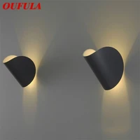 oufula nordic wall lamp creative revolving interior decoration living room corridor bedroom hotel