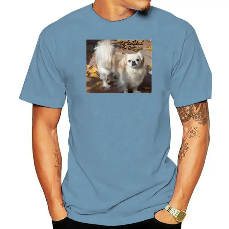 

Pekingese Dog T shirt My Best Friend - Choice of size &amp colours