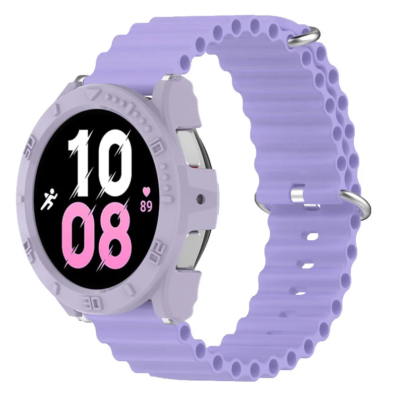 For Samsung Galaxy Watch 4 5 40mm 44mm Protector PC Frame Shell Bezel Ring Cases For Samsun Galaxy Watch5 Watch4 40 44mm Cover