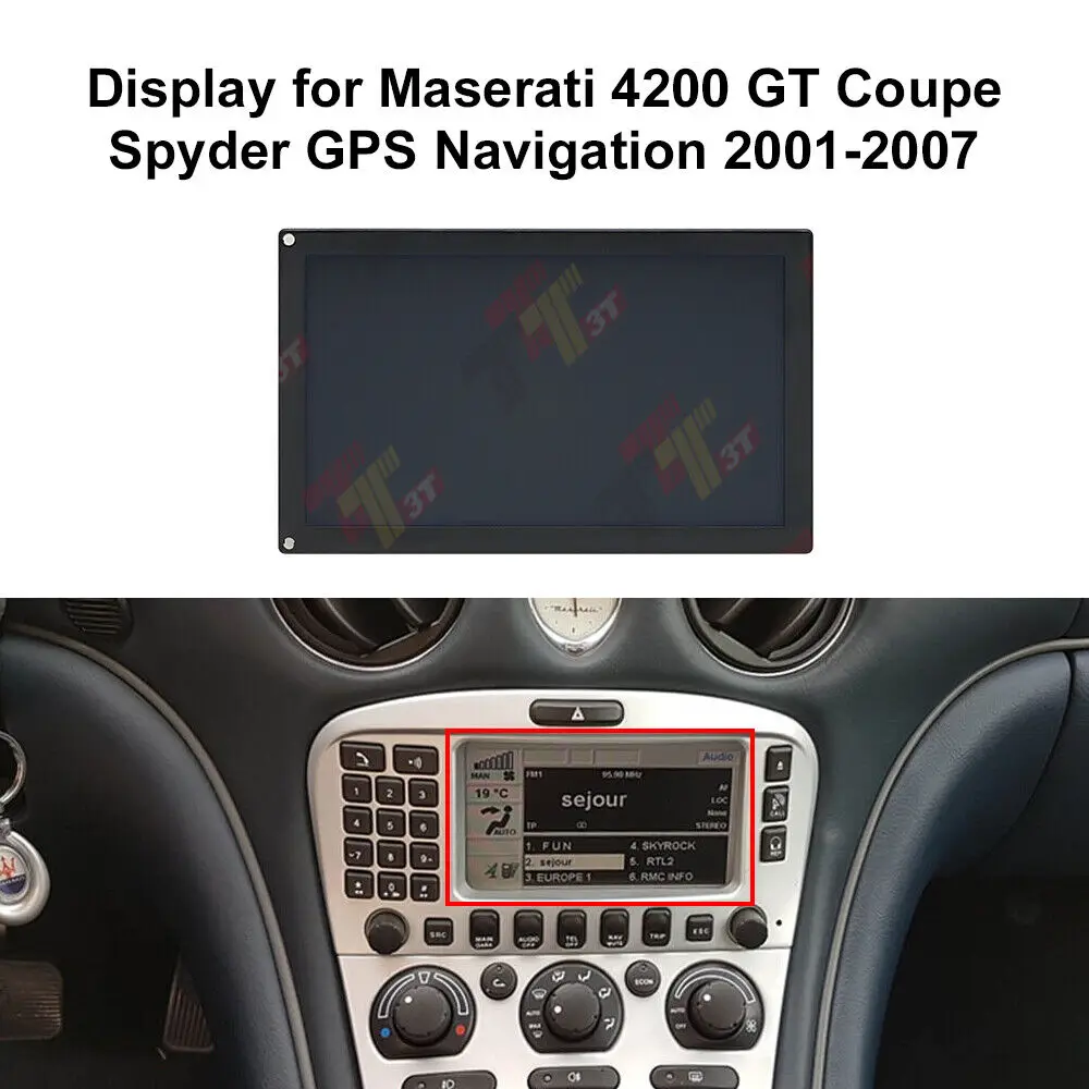 Фото ЖК-дисплей для GPS-навигации Maserati 4200 GT Coupe Spyder №1