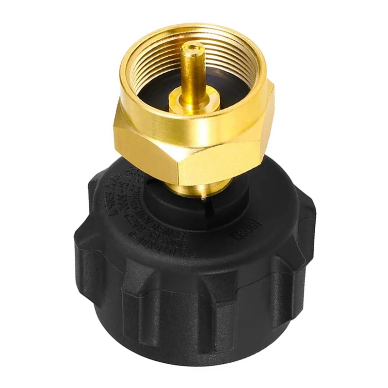 

QCC1 Regulator Valve Propane Refill Adapter Fits QCC1/Type1 Propane Tank And 1 LB Throwaway Disposable Cylinder