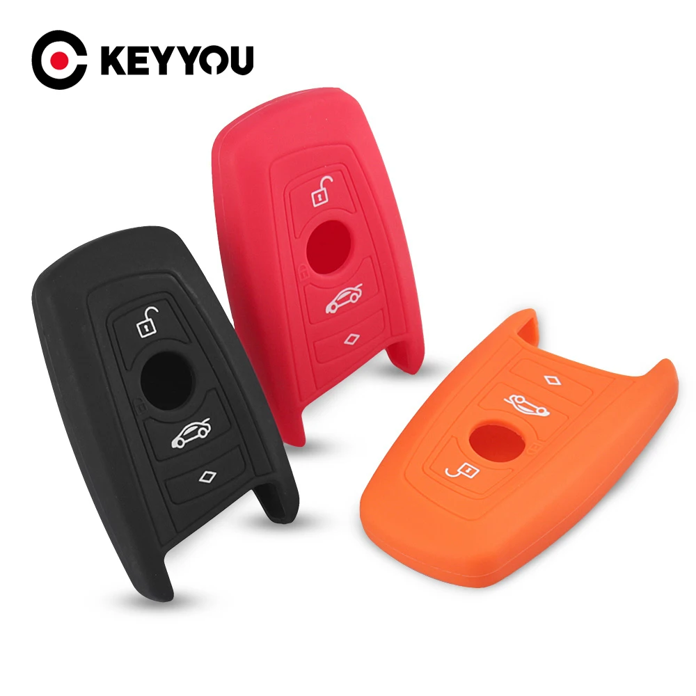 KEYYOU для BMW F CAS4 5 7 серии F10 F20 F30 335 328 535 650 удаленный держатель защита силиконовая