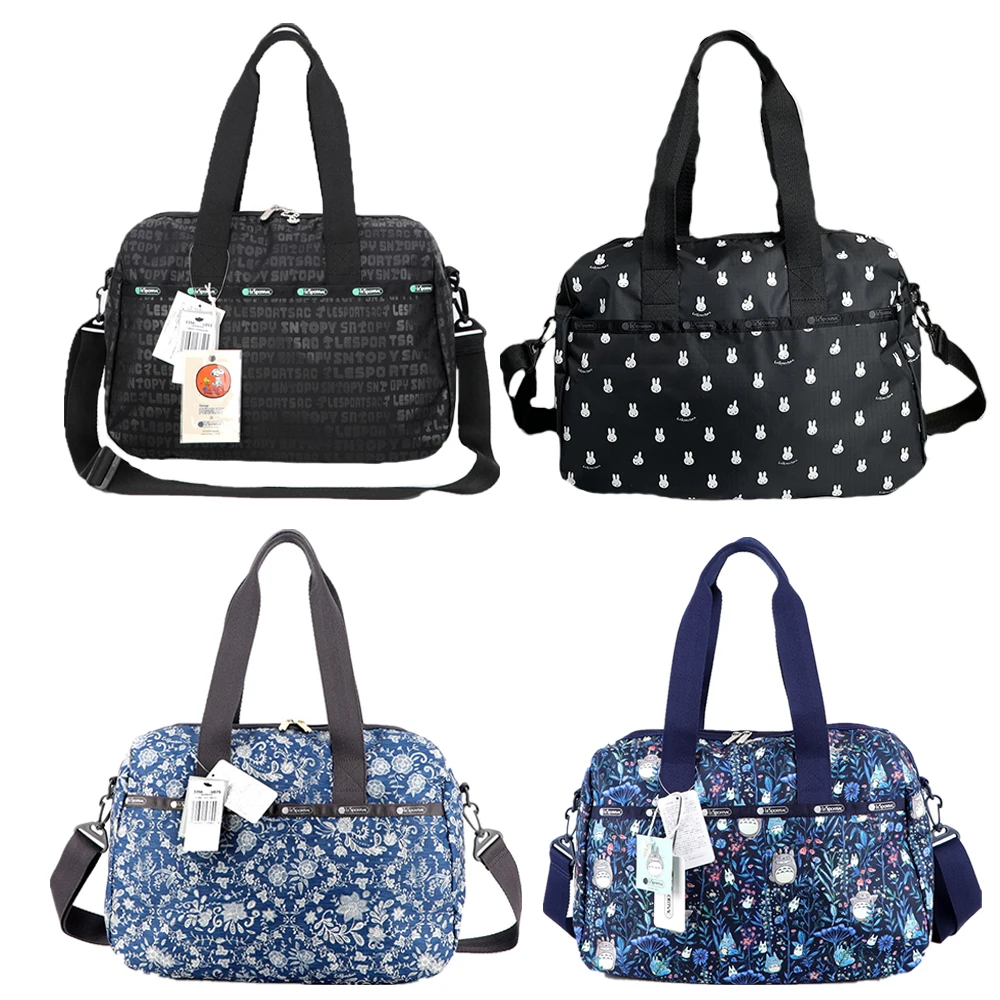 Модная легкая сумка-тоут Lesportsac Мультяшные тоторы Hellokts аниме сумки на плечо