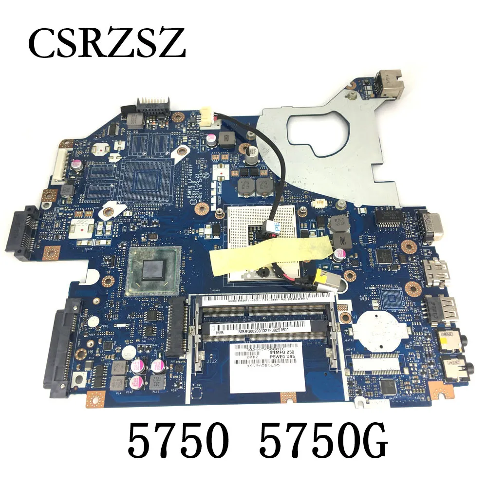 Материнская плата 5750G для ноутбука Acer ASPIRE 5750 5755G MBR9702002 P5WE0 LA-6901P HM65 - купить по